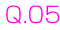 Q.05